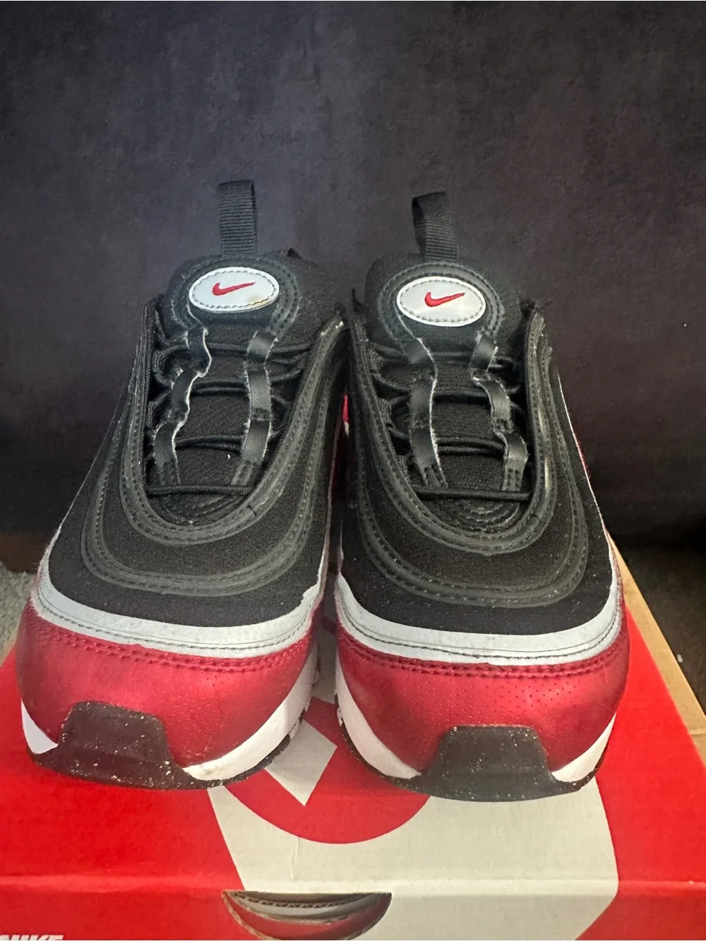 Nike Air Max 97 in Black, Red & White